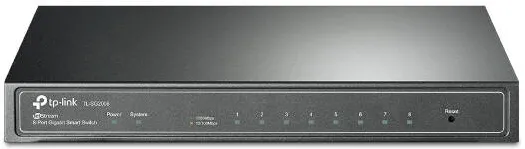 Switch TP-Link TL-SG2008P Switch Web managed, Desktop, 8x10/100/1000Mbps RJ45 ports with 4-Port PoE+,PSU external
