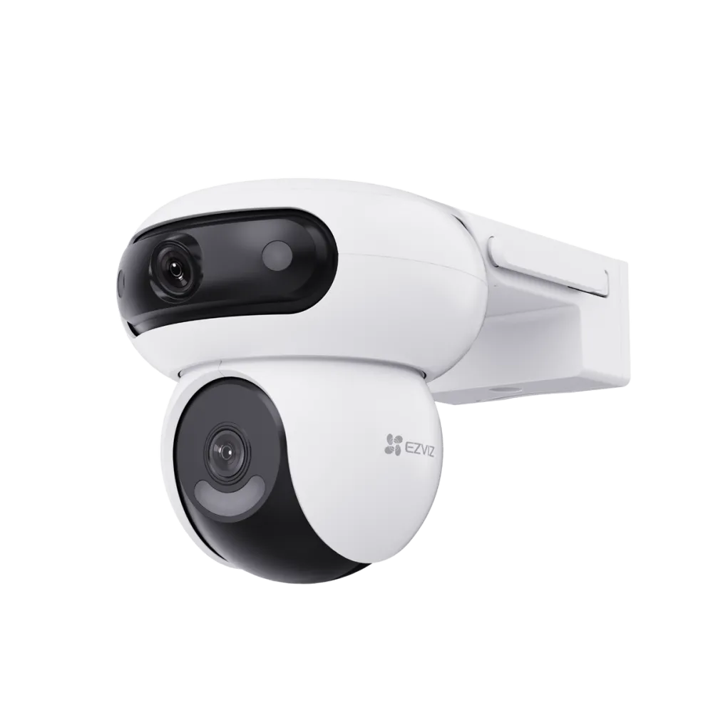 Camera Supraveghere EZVIZ CS-H90 Controlled Exterior Camera (4MP+4MP, 2.8mm/6mm, Color Night Vision, IP65), White