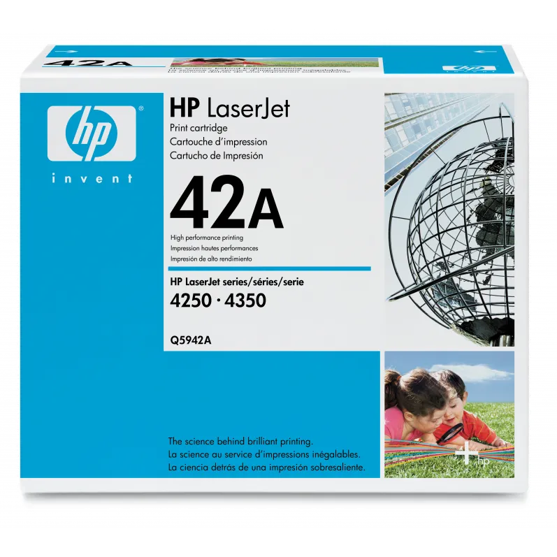 Toner imprimanta HP NR.42A Q5942A 10K ORIGINAL HP LASERJET 4250