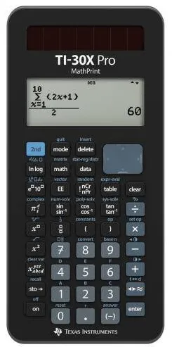 Calculator de Birou TEXAS INSTRUMENTS TI-30X PRO MathPrint, advanced scientific