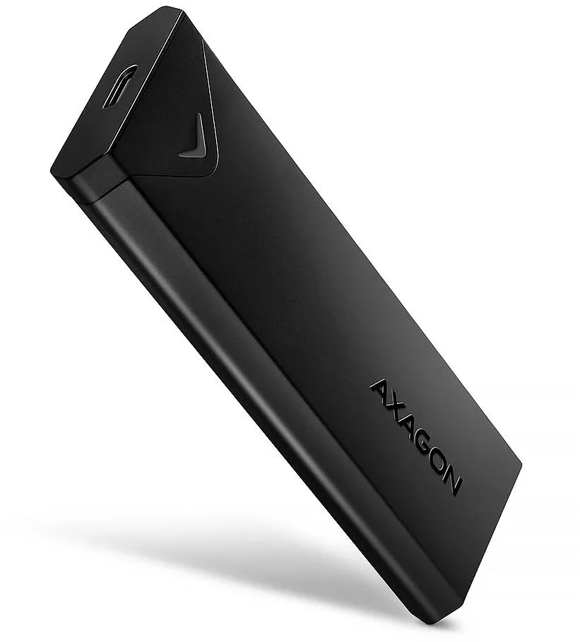 Rack AXAGON EEM2-UB2 USB-C 3.2 Gen 2 - M.2 NVMe SSD 42-80mm box black