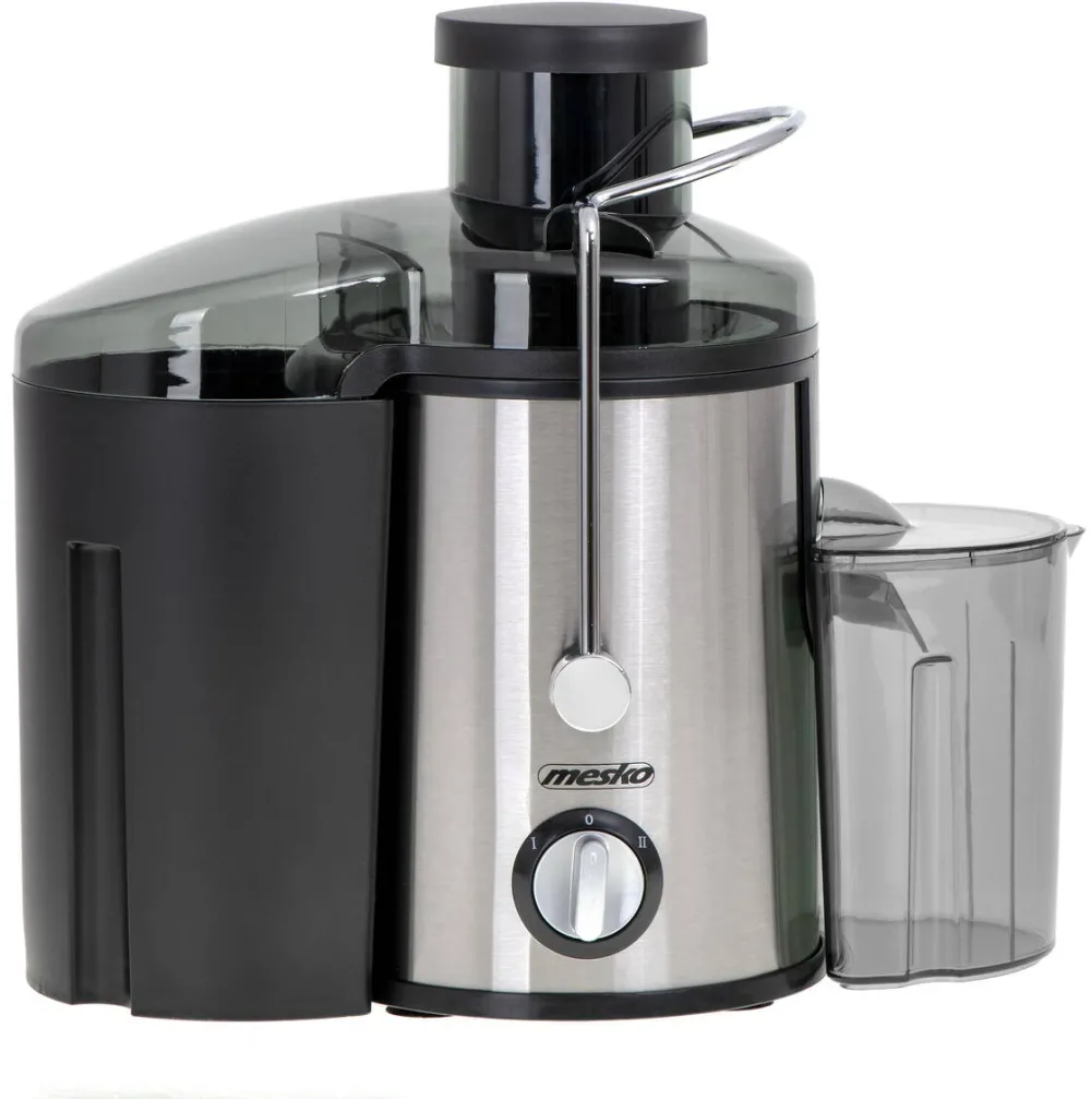 Storcator de fructe MESKO MS 4126b 600 W, 3 viteze, inox/negru