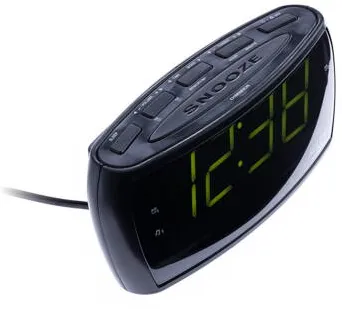 Adler AD 1121 Alarmclock Radio, LED display, black
