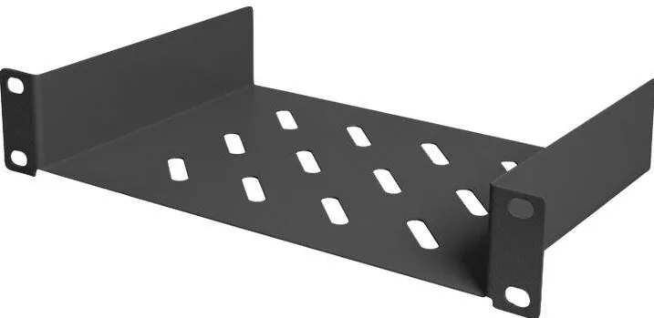 Rack Digitus 254 mm (10") 1U shelf 44x254x150 mm, (RAL 9005), Black