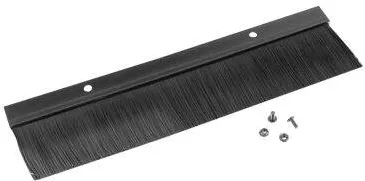 Rack LANBERG AK-1102-B 19" cable entry brush panel, black