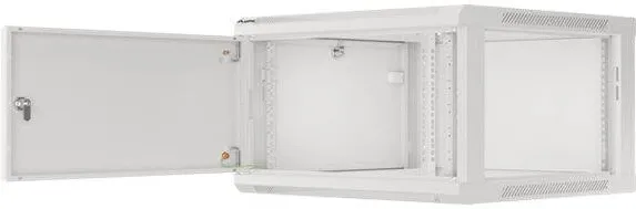 Rack metalic perete LANBERG WF01-6606-00S 19" 6U 600x600 mm usa metalica gri