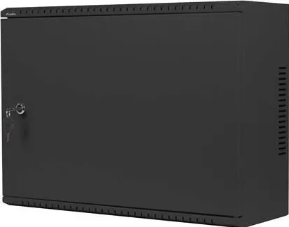 Rack LANBERG Rack cabinet 19" wall-mount 4U+3U/540x200 low-profile, black (assembled)