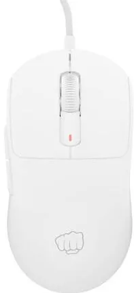 Mouse Fury Tanto T4 Gaming Mouse, 12000 DPI, RGB, White