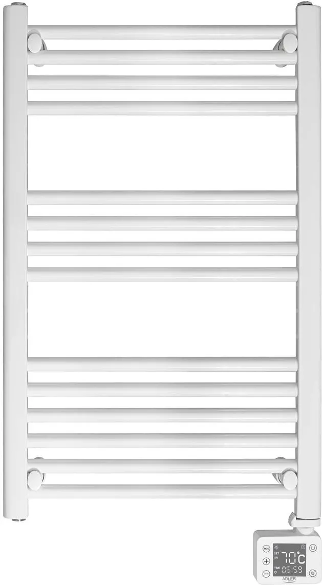 Adler AD 7824 LED Electric Bathroom Radiator, White
