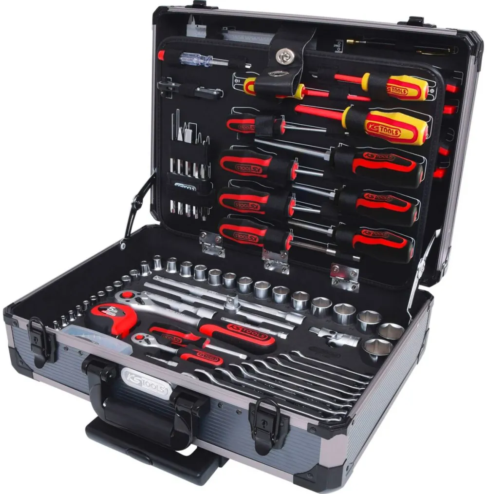 KS Tools 1/4"+1/2" Set de scule universale 130 de piese 911.0630