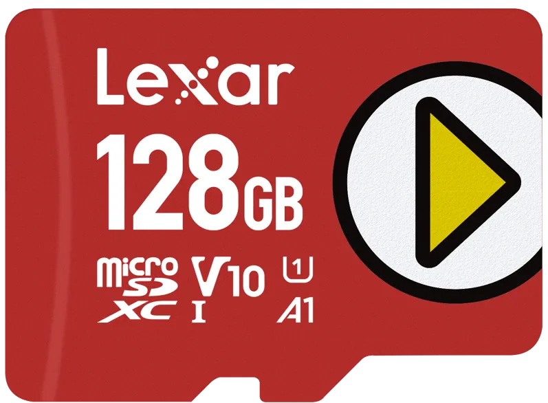 Card de Memorie Lexar 128GB microSDXC PLAY UHS-I/A1/U1 R150 (V10)