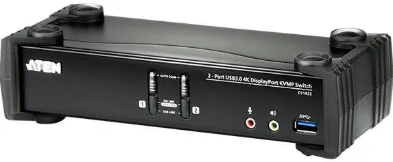 Switch KVM ATEN Aten CS1922 2-Port USB 3.0 4K DisplayPort KVMP Switch