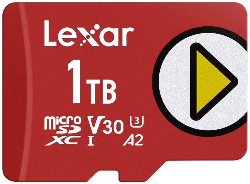Card de Memorie Lexar microSDXC PLAY UHS-I/A2/U3 R205/W140 (V30) 1TB