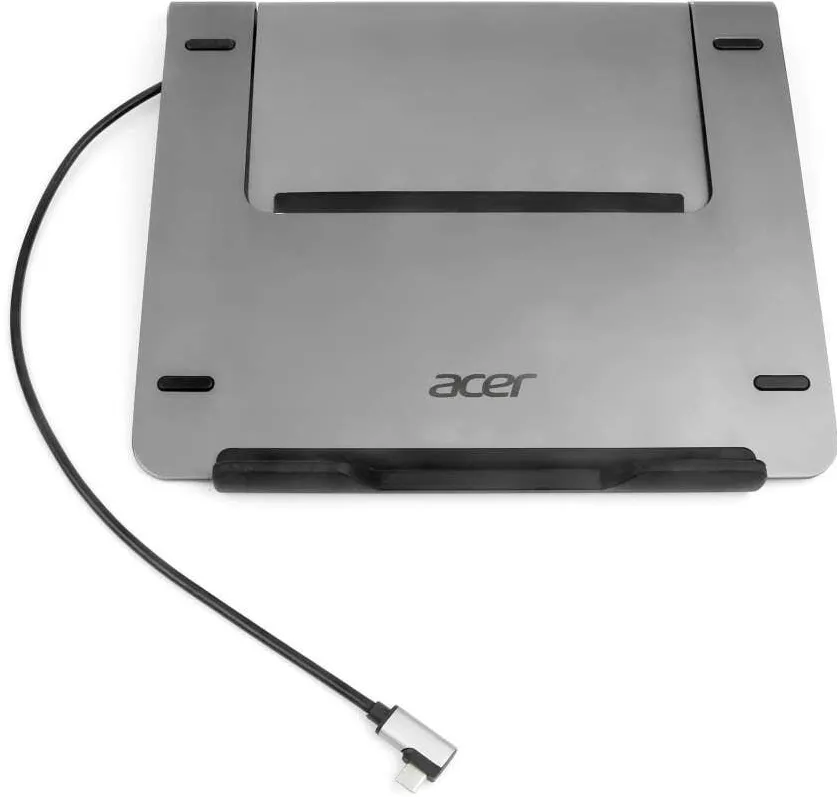 Docking Station Acer  stand with 5 in 1 Docking, USB-C to HDMI + PD + 3xUSB 3.0, Silver