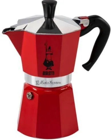 Cafetiera BIALETTI Moka Express 6TZ Rosu
