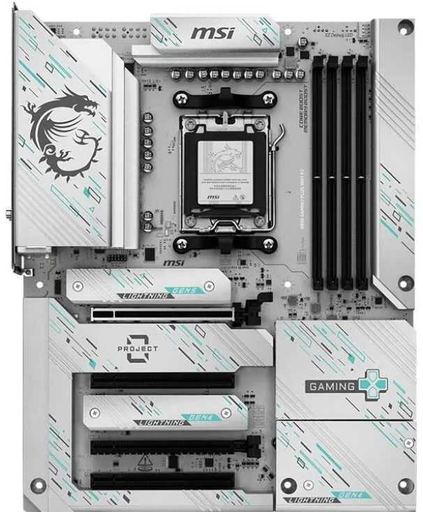 Placa de Baza MSI  B850 GAMING PLUS WIFI PZ