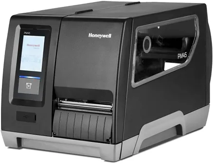 Imprimanta Termica  Honeywell PM45A, Full Touch Display, Ethernet, Bluetooth, Wifi rest of world, Fixed Hanger, TT, 203 DPI, No Power Cord
