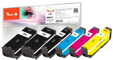 Cartus Compatibil Peach Inlocuitor Pentru Epson Nr.33 MultiPackPlus REM,KOM