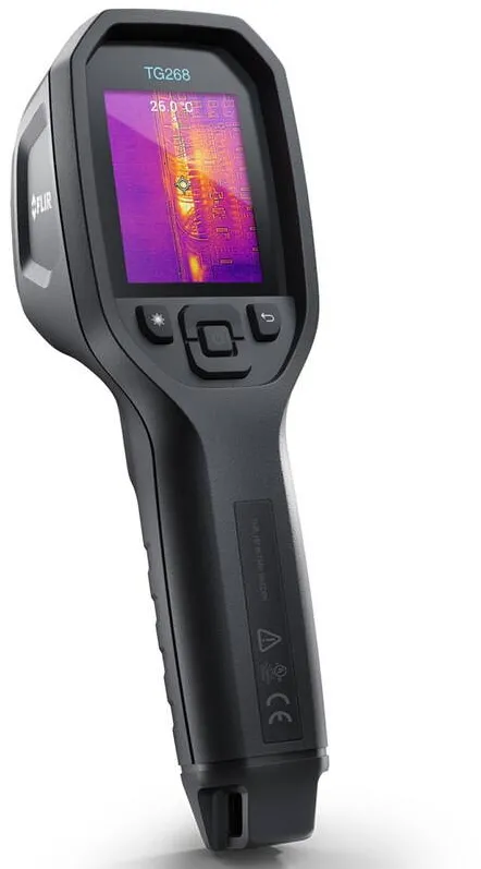 Flir TG268 Infrarot-Thermometer -25 bis+400°C Black Built-in display LCD 320 x 240 pixels