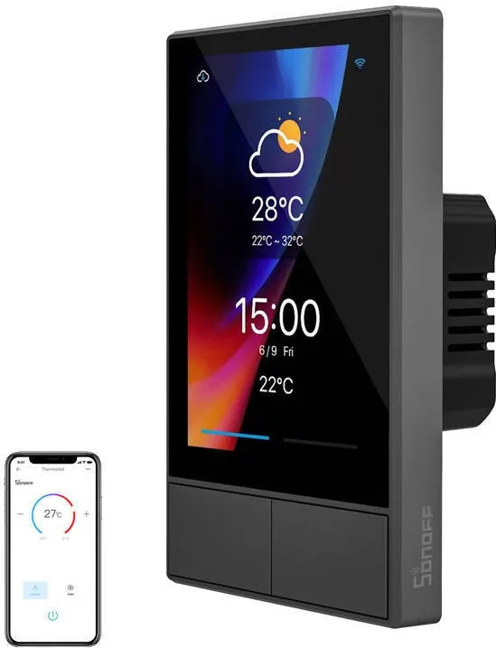 Sonoff Smart WiFi control panel SONOFF NSPanel (black, 120mm)
