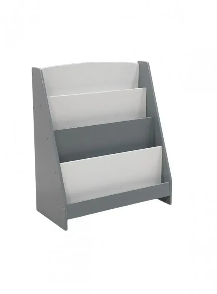 U-GROW Raft depozitare carti, gri,