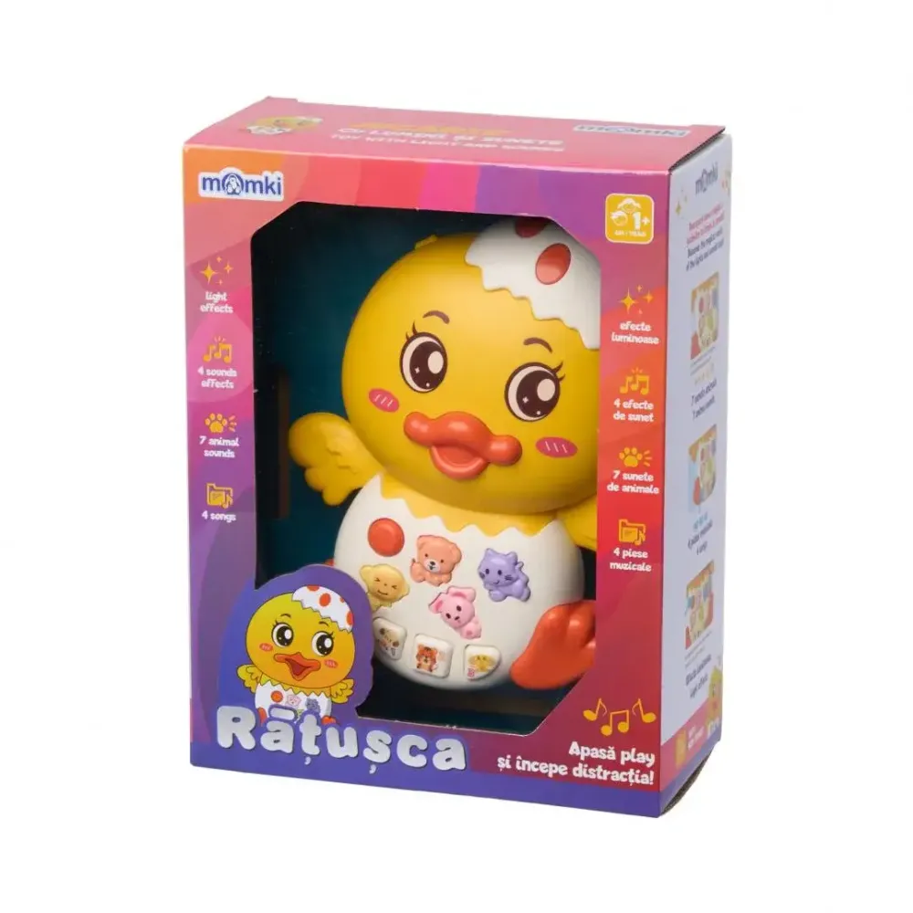 MomKi JUCARIE RATUSCA CU LUMINI SI SUNETE