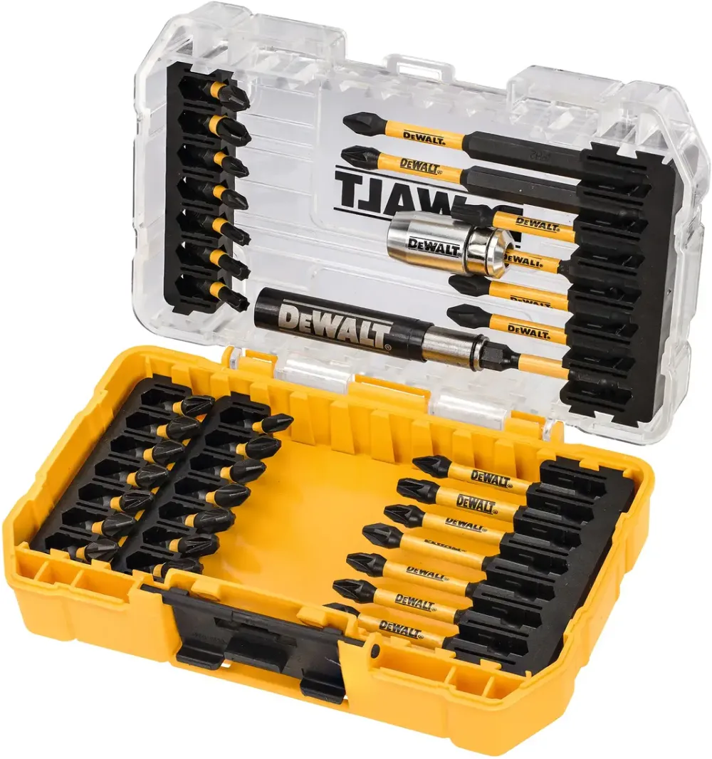 DeWalt Set insurubare DT70731T-QZ cu 37 accesorii de impact,suport magnetic,dispozitiv magnetic de fixat suruburi