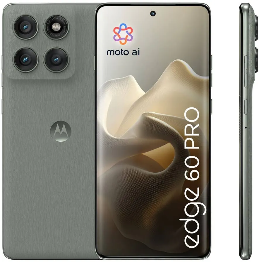 Smartphone MOTOROLA edge 60 pro 16.9 cm (6.67") Dual SIM Android 15 5G USB Type-C 12 GB 512 GB 6000 mAh Grey