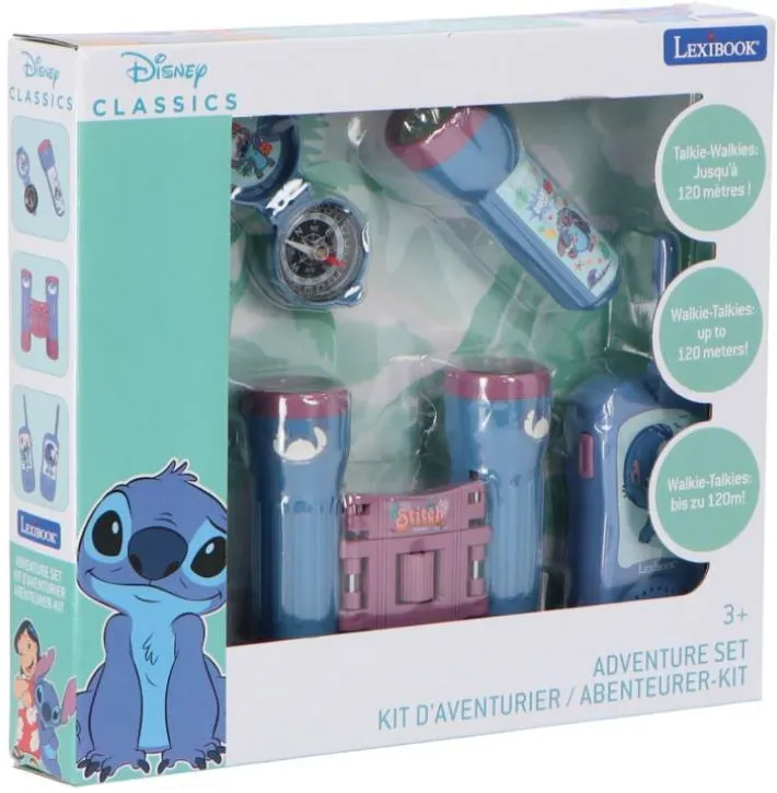 Jucarie Educationala Lexibook SET CU STATII EMISIE-RECEPTIE, STITCH