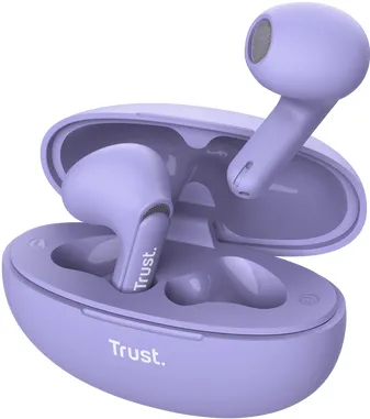 Casti TRUST Casti  Yavi wireless earph., violet