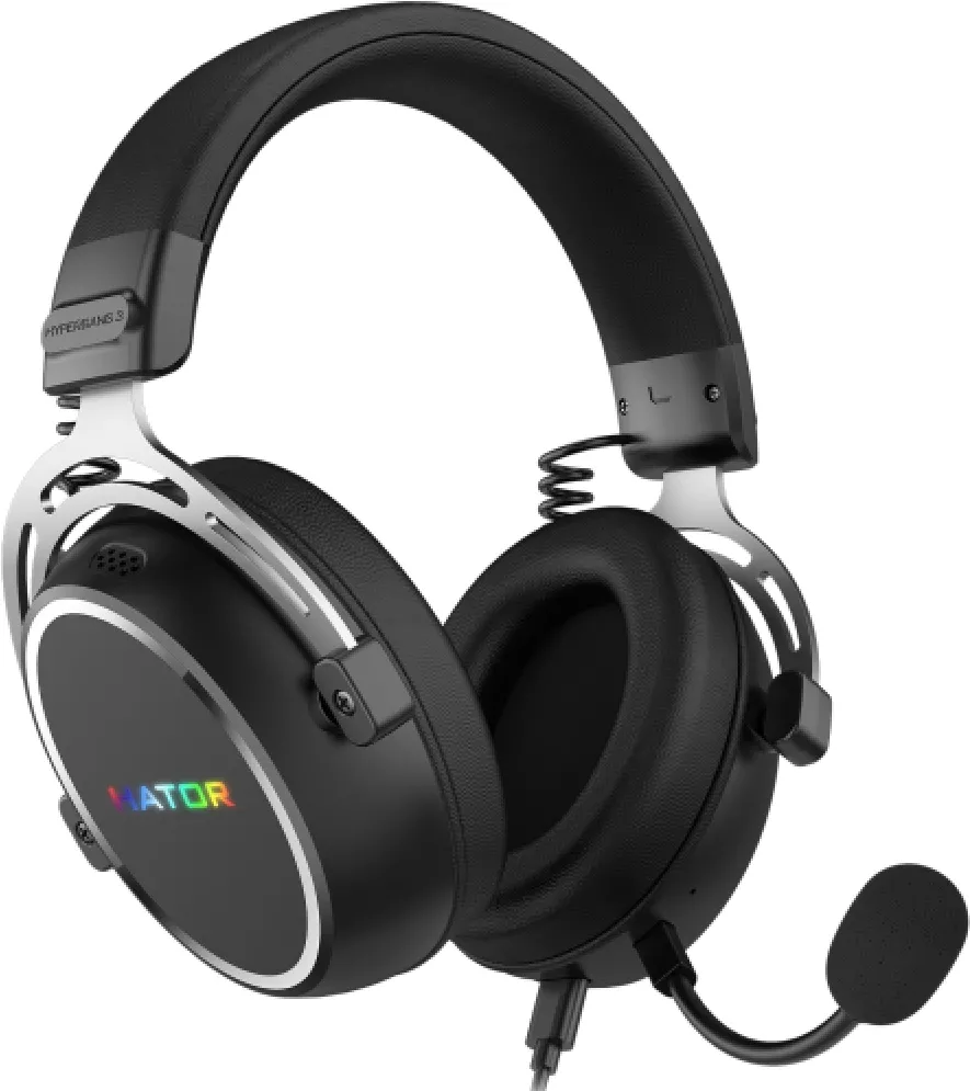 Casti HATOR Casti gang 3 USB, negru