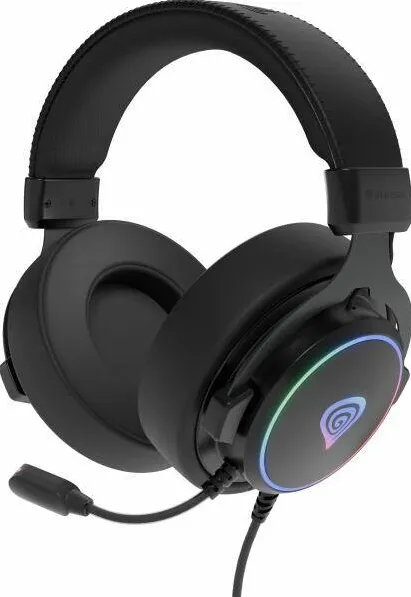 Casti Genesis Casti cu fir  Neon 764 negru