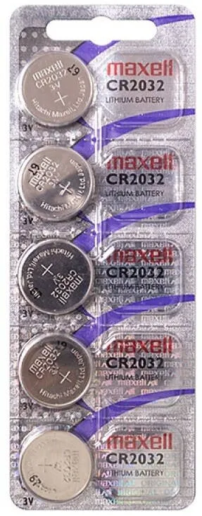 Maxell CR2032 Battery specialized 5 pcs.