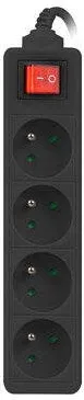LANBERG Prelungitor 4 prize 1.5m Black
