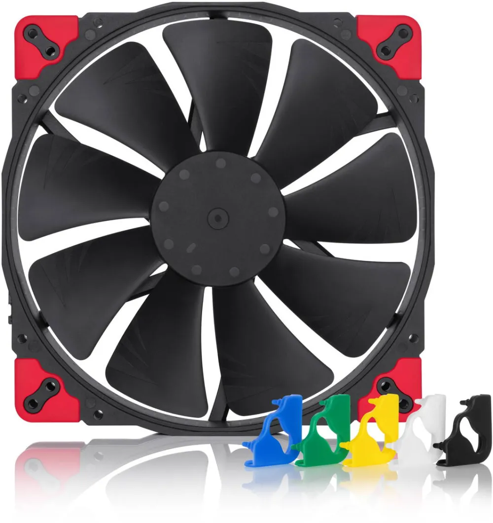 Noctua Ventilator  Noctua NF-A20 PWM CH.BK.S, 20 cm Black
