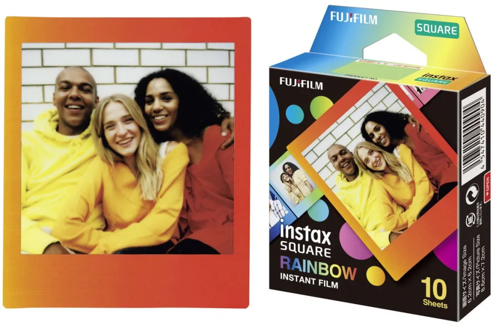 Hartie Foto FUJIFILM 1 instax Square Film Rainbow