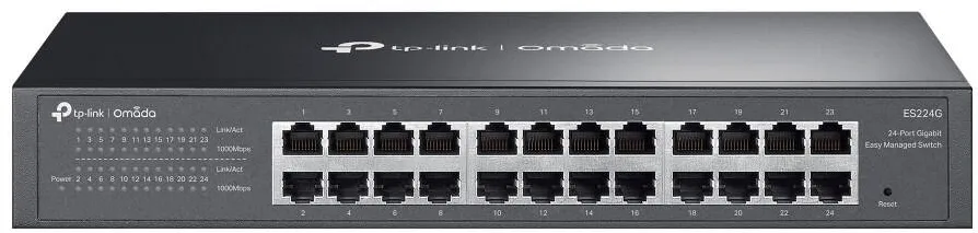 TP-Link Omada ES224G network switch Managed L2 Gigabit Ethernet (10/100/1000) Black