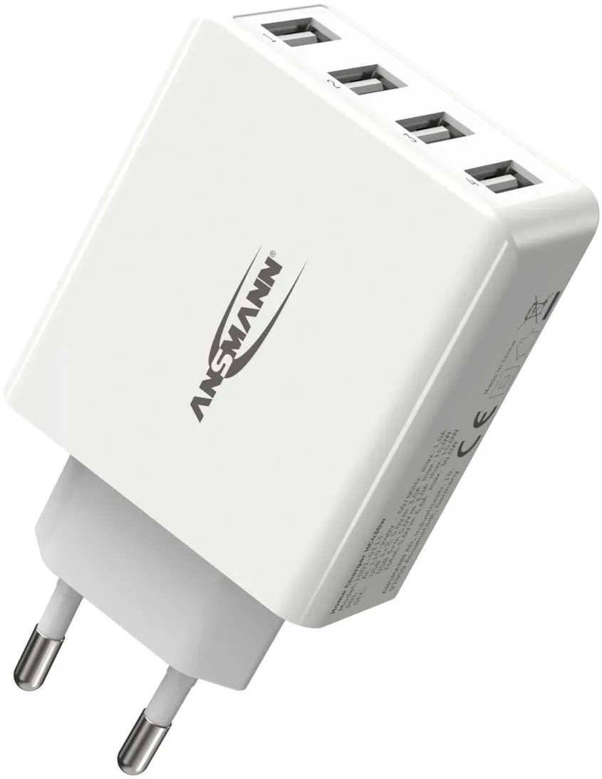 Ansmann Home incarcator HC430 4xUSB 3000mA white