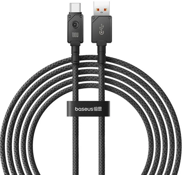 Baseus  Unbreakable USB A to USB C cable 2 m 100 W Black