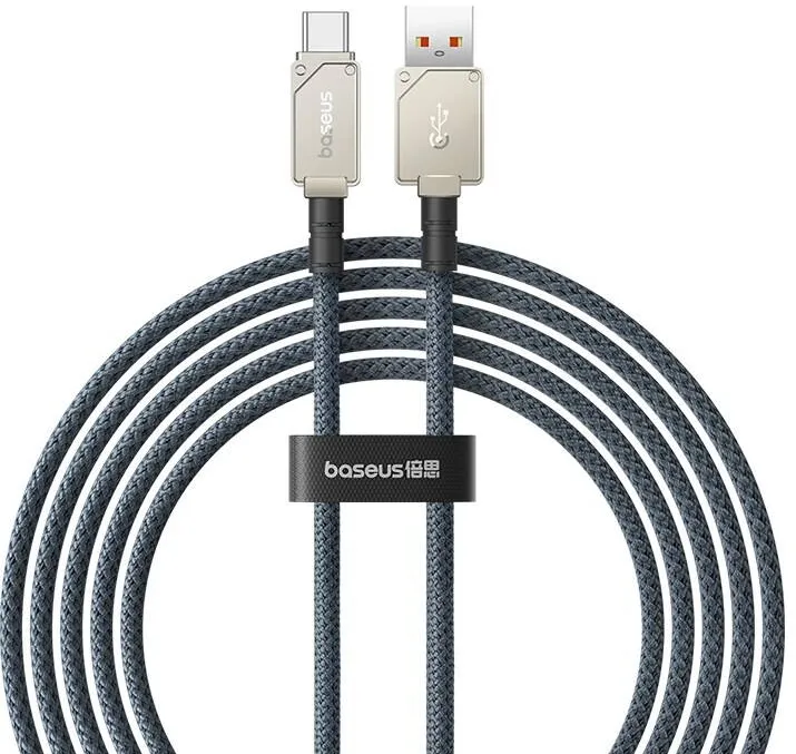 Baseus  Unbreakable USB A to USB C cable 2 m 100 W White