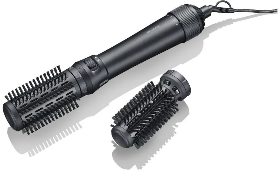 SEVERIN  WL 0241 hair styling tool Hot air brush Warm Black 1000 W 1.8 m