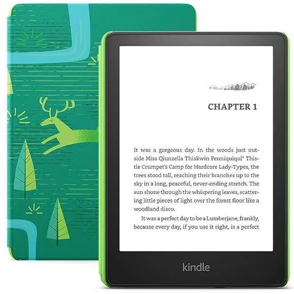 eBook Reader Amazon Ebook Reader Amazon Kindle Paperwhite 6.8" 16Gb, Wifi, Husa Emerald Forest
