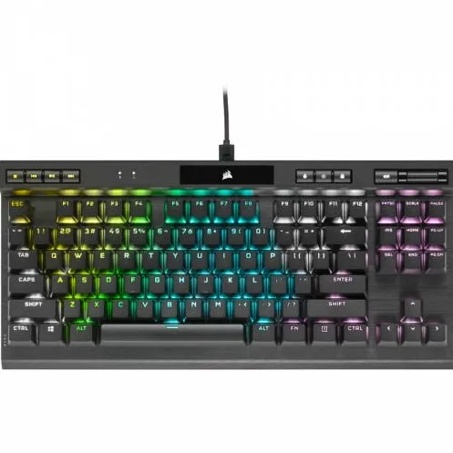Tastatura Corsair Tastatura Mecanica Corsair K70 RGB TKL Champion Series Black EN Layout