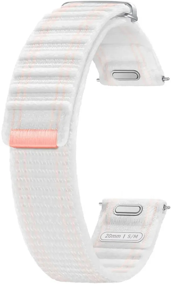 Samsung Curea Samsung Fabric Band One Click 20MM S/M Pink White