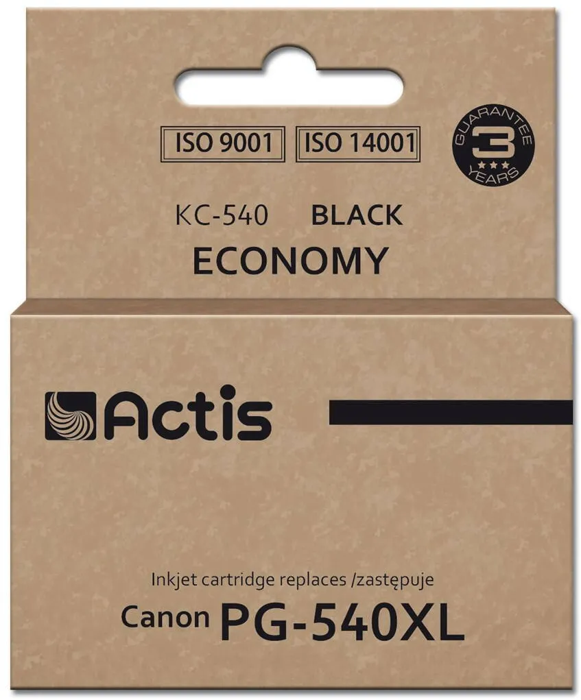 Cartus cerneala ACTIS KC-540 compatibil Canon PG-540XL negru 22 ml