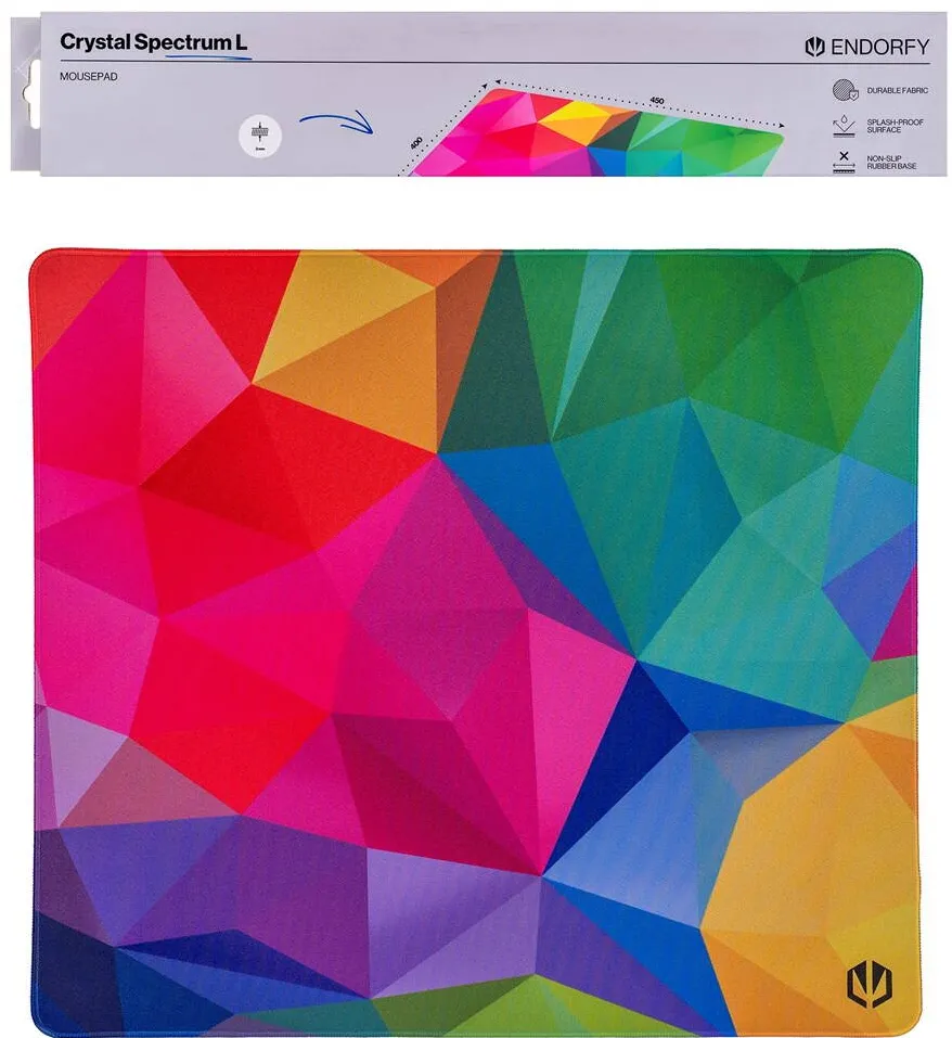 Mouse pad Endorfy ENDORFY Crystal Spectrum L mouse pad