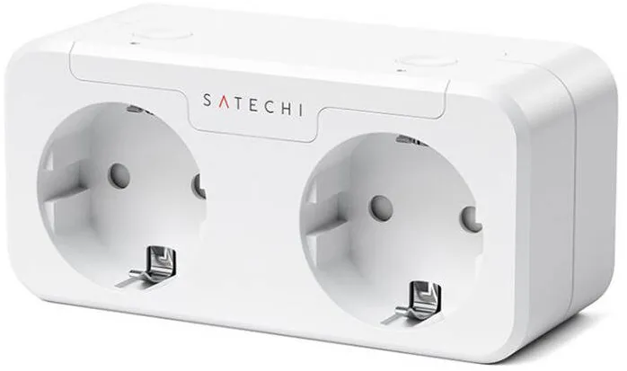 Satechi Satechi Priza inteligenta dubla, compatibila cu Apple HomeKit