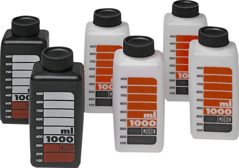 JOBO JOBO Bottle Kit 1000ml  (2x 3372 + 4x 3373)