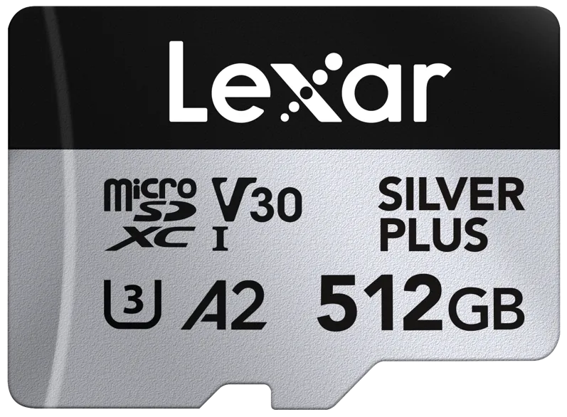 Card de Memorie Lexar microSDXC Silver Plus 1066x UHS-I/U3/A2/4K R205/W150 (V30) 512GB