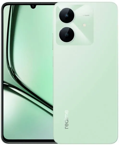 Smartphone Realme Telefon mobil Realme Note 60X, 128GB, 4GB, 4G, Dual Sim, Wilderness Green